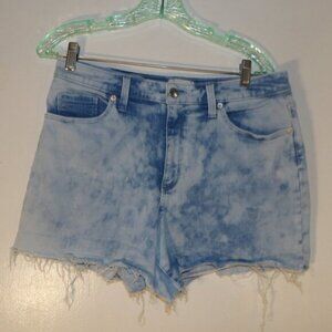 Universal Thread High Rise Acid Wash Shorts Sz 12/31R